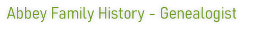 Abbey Family History - Genealogist